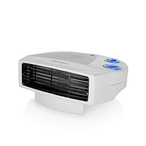 Orbegozo FH 5008 - Calefactor eléctrico con dos niveles de calor y modo ventilador de aire frío, 2000 W, Blanco