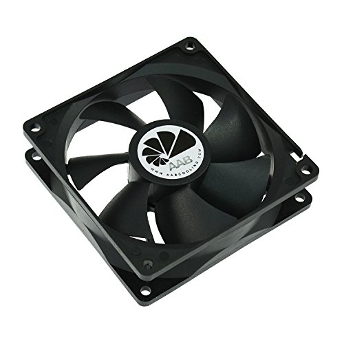 AABCOOLING Fan 9 - Un Silencioso Ventilador PC de la Serie Económica, Fan PC, Ventilador Laptop, Cooler 9cm, 92mm Ventilador 12V, 68 m3/h, 2200 RPM 25 dB (A)