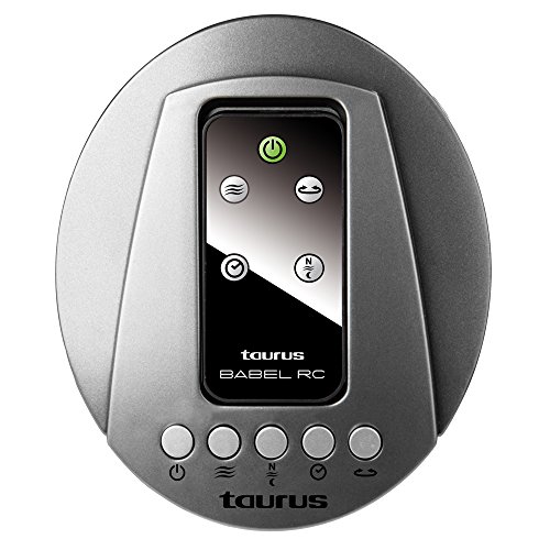 Taurus Babel RC - Ventilador de torre con control remoto, 3 velocidades, 45W, color gris